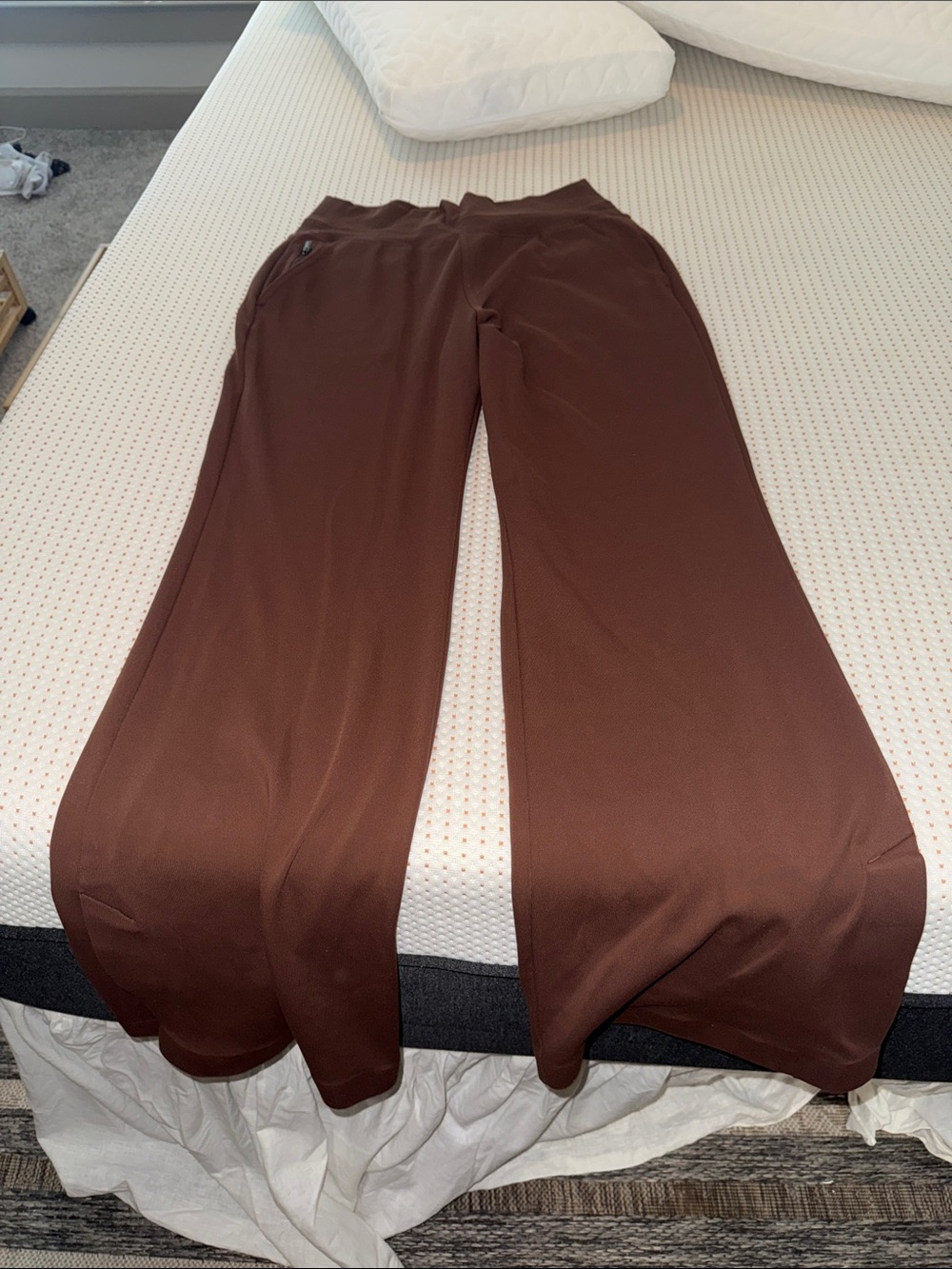 Athleta Brown Wide-Leg Pants